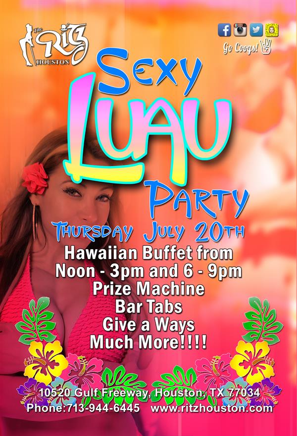 THe Ritz Sexy Luau Party